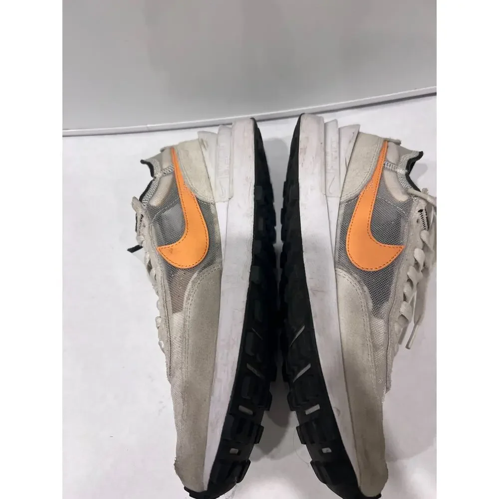 Nike Mens Waffle One DA7995-103 White Running Shoes Sneakers Size 9.5